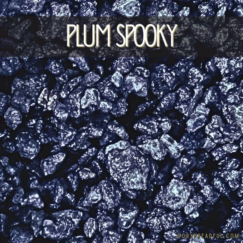 Plum Spooky Sizzling Room Salt Potpourri: Plum Cinna Patchouli Cashmere Woods